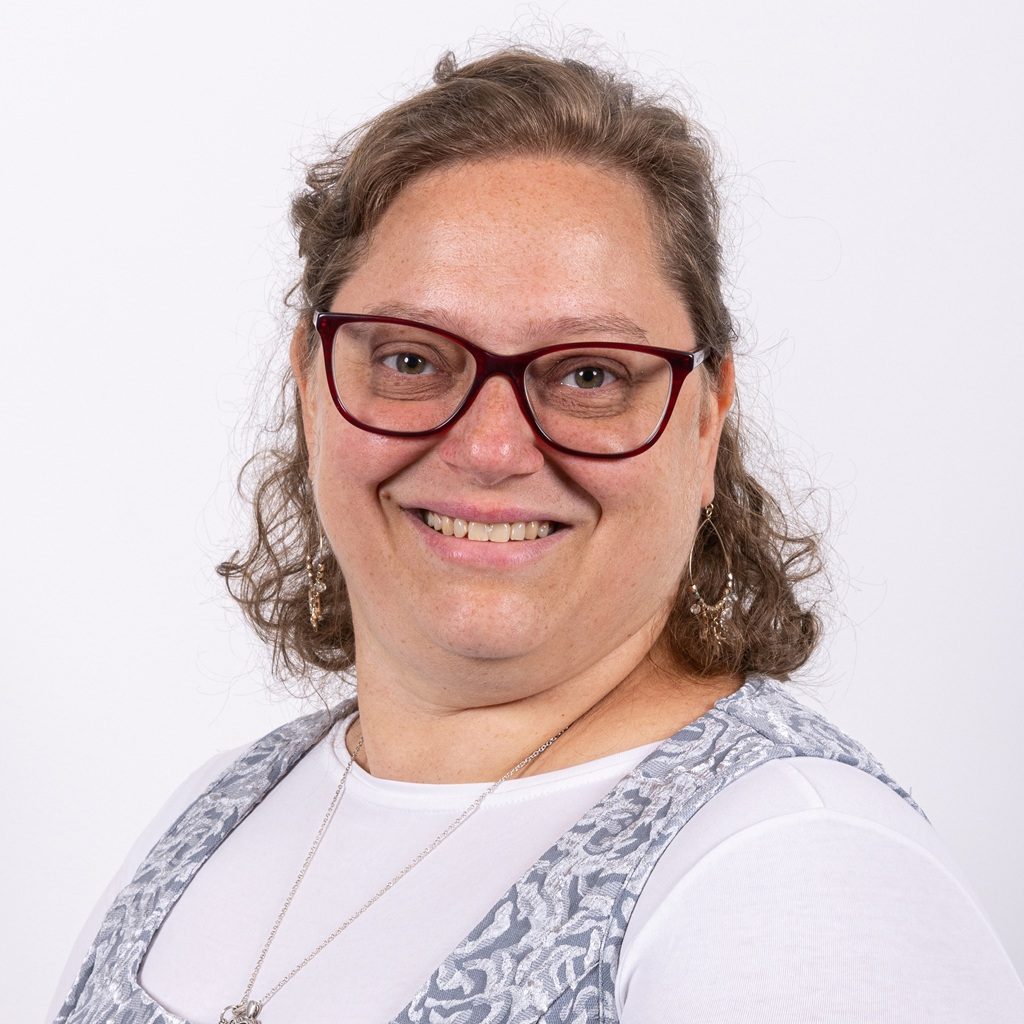 Képen: Ámontné Szőke Bernadett portréja